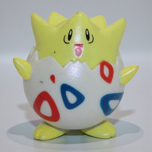 Tomy Other - Togepi TOMY Pokémon Figure CGTSJ 1999 Collectible Toy Yellow & White